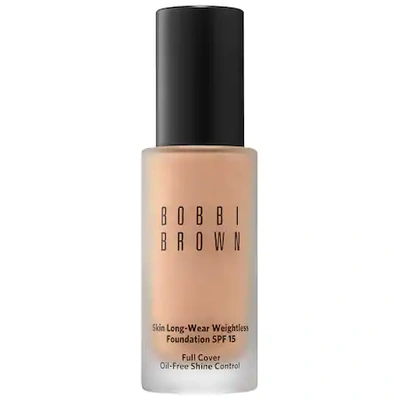 Shop Bobbi Brown Skin Long-wear Weightless Foundation Spf 15 Warm Honey (w-066) 1 oz/ 30 ml