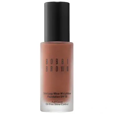 Shop Bobbi Brown Skin Long-wear Weightless Foundation Spf 15 Chestnut (w-108) 1 oz/ 30 ml