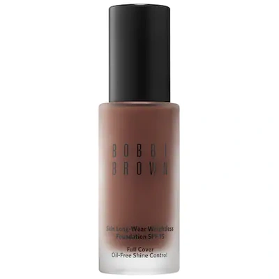 Shop Bobbi Brown Skin Long-wear Weightless Foundation Spf 15 Cool Espresso (c-116) 1 oz/ 30 ml