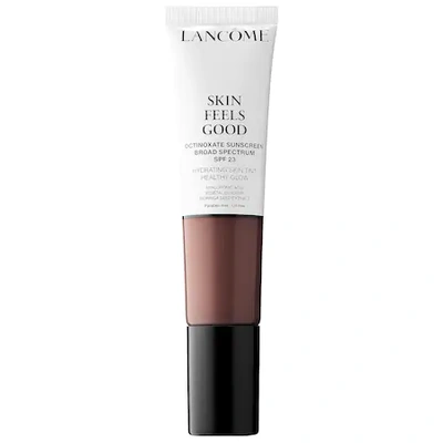 Shop Lancôme Skin Feels Good Tinted Moisturizer With Spf 23 16c Real Suede 1.08 oz/ 32 ml