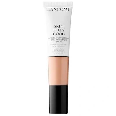 Shop Lancôme Skin Feels Good Tinted Moisturizer With Spf 23 010c Cool Porcelaine 1.08 oz/ 32 ml