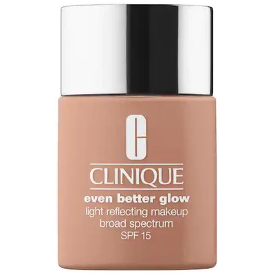 Shop Clinique Even Better&trade; Glow Light Reflecting Makeup Broad Spectrum Spf 15 Foundation Beige 1 oz/ 30 ml