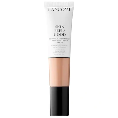 Shop Lancôme Skin Feels Good Tinted Moisturizer With Spf 23 01n Nude Vanilla 1.08 oz/ 32 ml