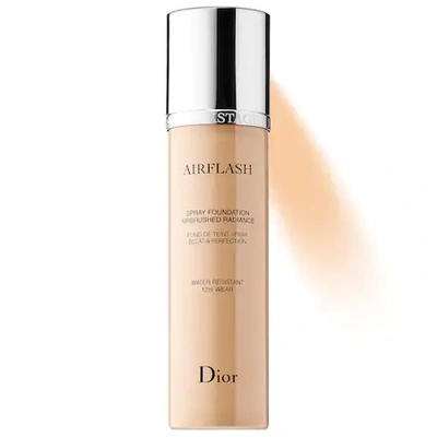 Shop Dior Airflash Spray Foundation 1 Warm (101) 2.3 oz/ 70 ml