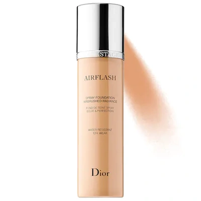 Shop Dior Airflash Spray Foundation 3 Warm (301) 2.3 oz/ 70 ml
