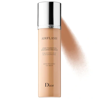 Shop Dior Airflash Spray Foundation 4 Warm (401) 2.3 oz/ 70 ml