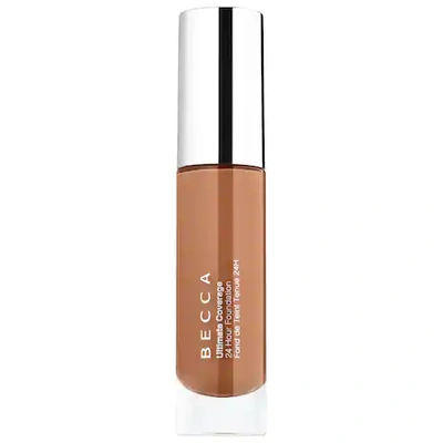 Shop Becca Ultimate Coverage 24 Hour Foundation Maple 5w2 1.01 oz/ 30 ml