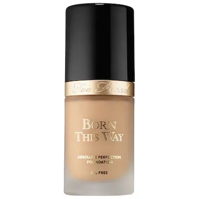 Shop Too Faced Born This Way Natural Finish Longwear Liquid Foundation Light Beige 1 oz/ 30 ml