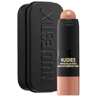 Shop Nudestix Tinted Blur Foundation Stick Nude Medium 4 0.2 oz / 6.2 G