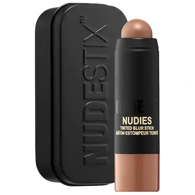 Shop Nudestix Tinted Blur Foundation Stick Nude Medium 6 0.2 oz / 6.2 G