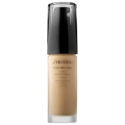 Shop Shiseido Synchro Skin Lasting Liquid Foundation Broad Spectrum Spf 20 Neutral 3 1 oz