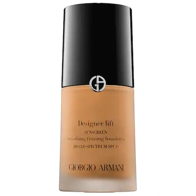 Shop Giorgio Armani Beauty Designer Lift Smoothing Firming Full Coverage Foundation With Spf 20 5.5 1 oz/ 30 ml