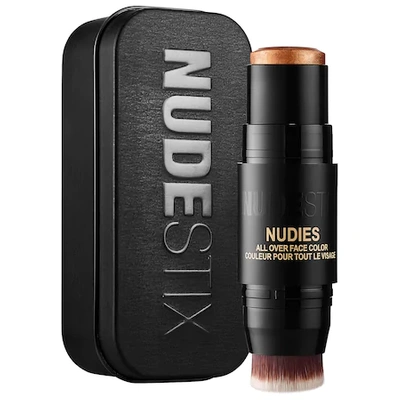 Shop Nudestix Nudies Glow Cream Highlighter Stick Brown Sugar, Baby 0.28 oz/ 8 G