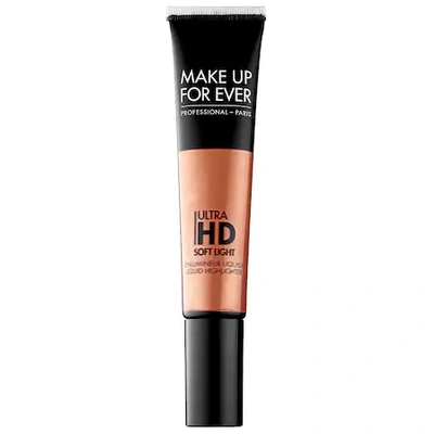 Shop Make Up For Ever Ultra Hd Soft Light Liquid Highlighter 50 0.4 oz/ 12 ml