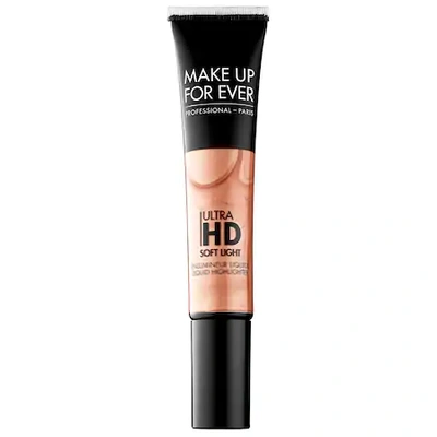 Shop Make Up For Ever Ultra Hd Soft Light Liquid Highlighter 40 0.4 oz/ 12 ml