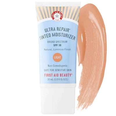 Shop First Aid Beauty Ultra Repair® Tinted Moisturizer Broad Spectrum Spf 30 Light 1 oz/ 30 ml