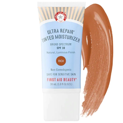 Shop First Aid Beauty Ultra Repair® Tinted Moisturizer Broad Spectrum Spf 30 Rich 1 oz/ 30 ml