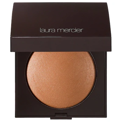 Shop Laura Mercier Matte Radiance Baked Powder Compact Bronze 03 0.26 oz/ 7.3 G