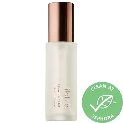 Shop Lilah B Aglow&trade; Hydrating + Setting Face Mist 1 oz/ 30 ml