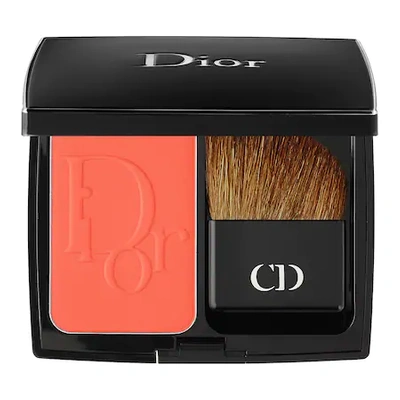 Shop Dior Blush Vibrant Colour Powder Blush Coral Cruise 0.24 oz/ 7 G