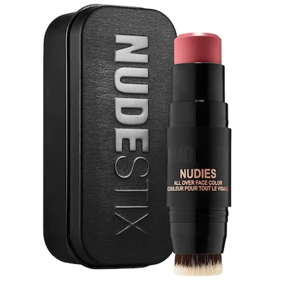 Shop Nudestix Nudies Cream Blush All-over-face Color Naughty N' Spice 0.25 oz/ 7 G