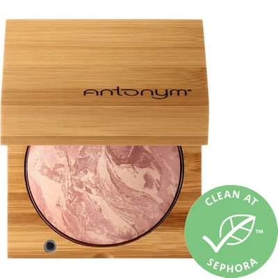 Shop Antonym Certified Organic Baked Blush Rose 0.28 oz/ 8 G