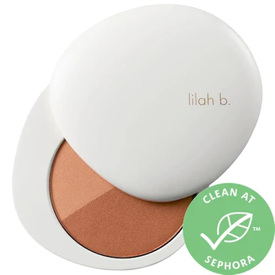 Shop Lilah B. Bronzed Beauty&trade; Bronzer Duo B. Sunkissed 0.32 oz/ 9 G