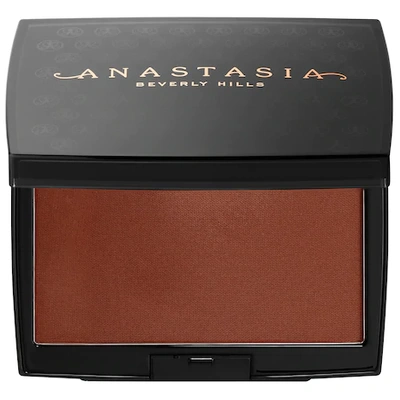 Shop Anastasia Beverly Hills Natural-looking Matte Powder Bronzer Mahogany 0.35 oz /10 G