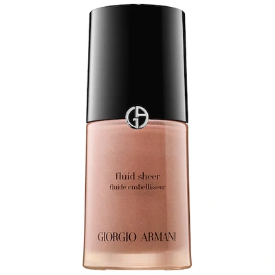 Shop Giorgio Armani Beauty Fluid Sheer Glow Enhancer 11 1 oz