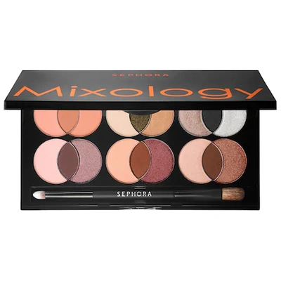 Shop Sephora Collection Mixology Eyeshadow Palette Sweet & Warm 12 X 0.050 oz/ 1.42 G, 6 X 0.029 oz/ 0.82 G