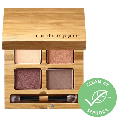 Shop Antonym Certified Organic Eyeshadow Quattro Noisette 0.21 oz/ 6 G