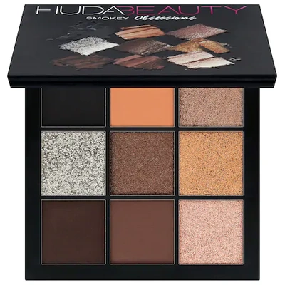 Shop Huda Beauty Obsessions Eyeshadow Palette Smokey 9 X 0.05 oz/ 1.3 G