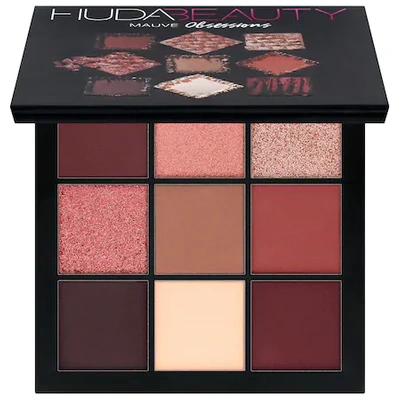 Shop Huda Beauty Obsessions Eyeshadow Palette Mauve 9 X 0.05 oz/ 1.3 G