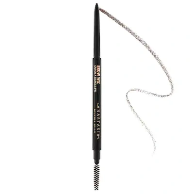 Shop Anastasia Beverly Hills Brow Wiz Ultra-slim Precision Brow Pencil Chocolate 0.003 oz/ 0.085 G