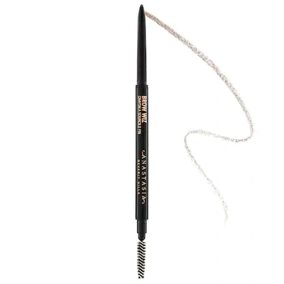 Shop Anastasia Beverly Hills Brow Wiz Ultra-slim Precision Brow Pencil Blonde 0.003 oz/ 0.085 G