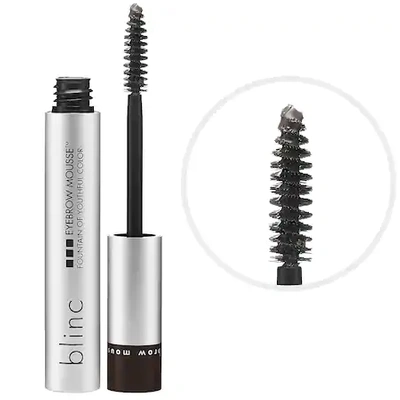 Shop Blinc Eyebrow Mousse Dark Brunette 0.14 oz/ 4 G