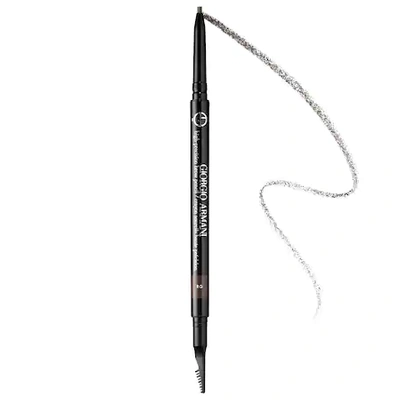 Shop Giorgio Armani Beauty High-precision Brow Pencil 2 0.09 oz/ 2.5 G