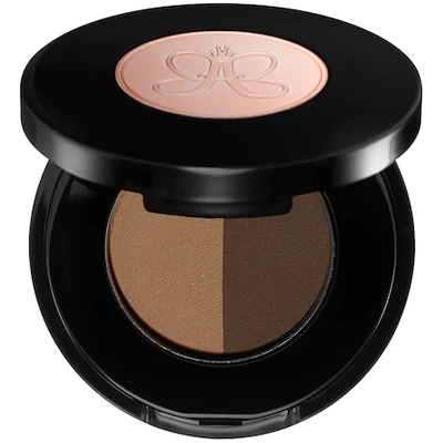 Anastasia Beverly Hills Ombre Effect Long Wearing Brow Powder Duo Dark Brown 0.03 oz/ 2 X 0.8 G In Dark Brown