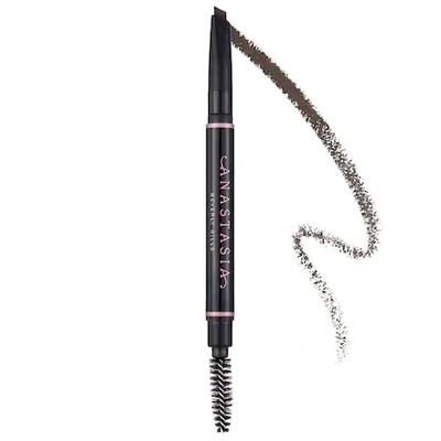 Anastasia Beverly Hills Brow Definer 3-in-1 Triangle Tip Easy Precision Eyebrow Pencil Medium Brown 0.007 oz/ 0.2 G In Medium Brown