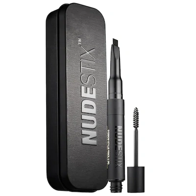 Shop Nudestix Eyebrow Stylus Pencil & Gel Brown/black Pencil 0.007 oz X Gel 0.084 oz/ Pencil 0.2 G X Gel 2.48 ml