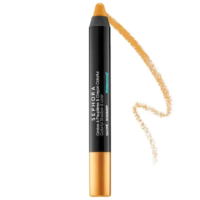 Shop Sephora Collection Sephora Colorful Shadow And Liner Pencil 08 Gold 0.33 oz / 9.4 G