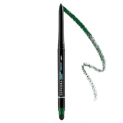 Shop Sephora Collection Retractable Waterproof Eyeliner 18 Glitter Green