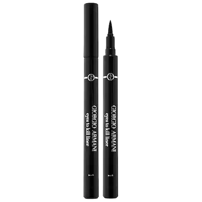 Shop Giorgio Armani Beauty Eyes To Kill Liquid Eye Liner 0.056 oz / 1.5 G