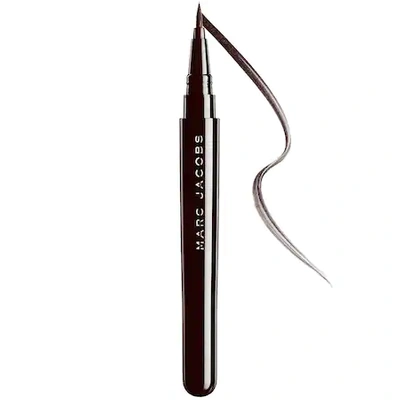 Shop Marc Jacobs Beauty Magic Marc'er Precision Pen Waterproof Liquid Eyeliner Cocoa Lacquer 20 0.016 oz/ 0.5 ml