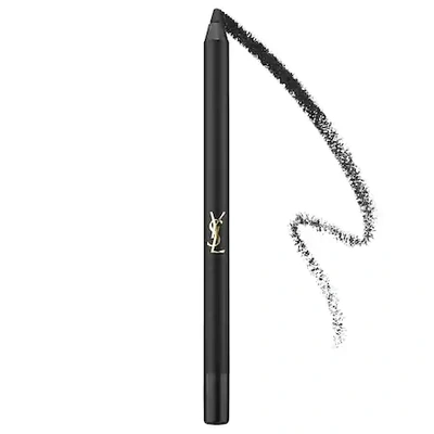 Shop Saint Laurent Dessin Du Regard Waterproof High Impact 16-hour Wear Color Eye Pencil 1 Noir Effronte 0.04 oz/ 1.2 G