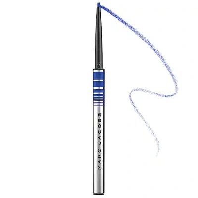 Shop Marc Jacobs Beauty Fineliner Ultra-skinny Gel Eye Crayon Eyeliner Code Blue 0.0038 oz/ 0.10 G