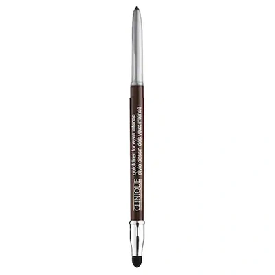 Shop Clinique Quickliner For Eyes Intense Eyeliner Intense Chocolate 0.012 oz/ 0.28 G