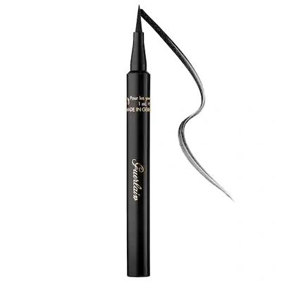 Shop Guerlain Precision Felt Eyeliner 01 Ultra Black 0.03 oz