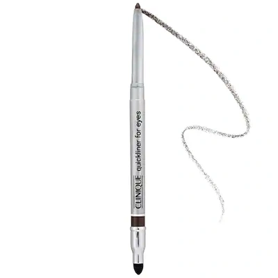Shop Clinique Quickliner™ For Eyes Eyeliner Dark Chocolate 0.01 oz/ 0.28 G