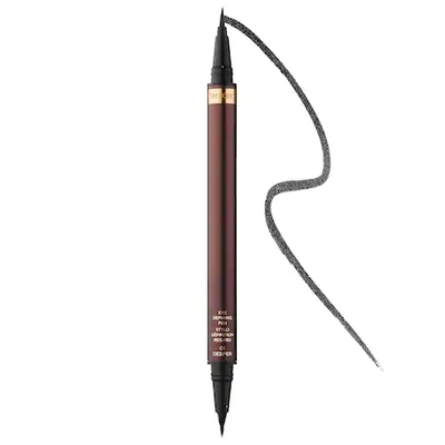 Shop Tom Ford Eye Defining Pen Liquid Eyeliner Duo 01 Deeper .03 oz/ .8 ml